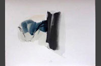 graphite, aquarelle, pigment sur papier, 2013, 32 x24 cm