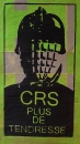 CRS plus de tendresse, 2016, gravure sur papier industriel, 92x 50 cm