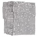 Zaatari, encre sur papier, 2019, 70×70 cm
