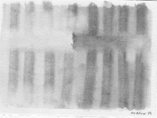 Aquarelle sur papier, 1984,  19x14 cm N°6