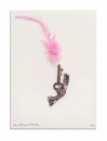 La clef est l’oiseau, 2012, collage sur carton, 18 x 13 cm