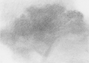 Le Derviche tourneur, 2021, fusain sur papier, 70x92cm