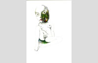 Julie Brand, désir, dessin sur papier 30x 42cm, 2012