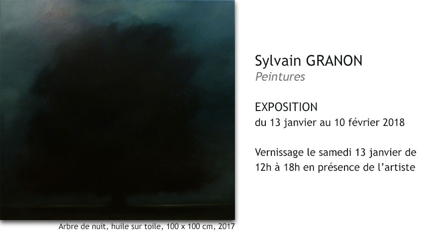 Sylvain GRANON - Exposition à la galerie Ligne 13